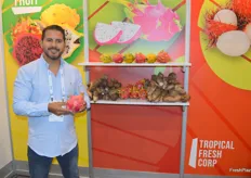 Tropical Freshcorp from Ecuador are first time attendees at the IFPA 2022 Global Produce Show. Jorge S. Yanez supplies dragon fruit to US customers.